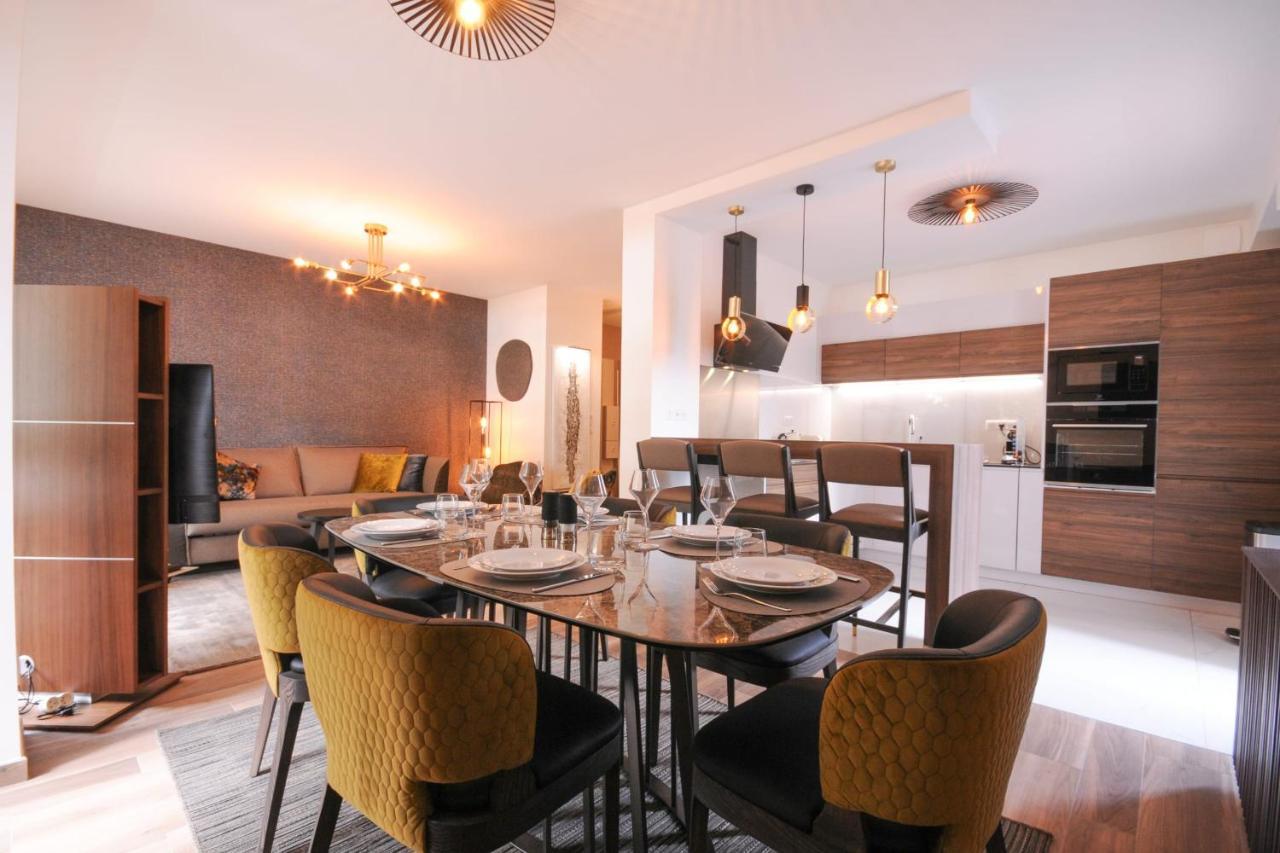 Le Matignon - Design Apartment Facing Lake Annecy Buitenkant foto